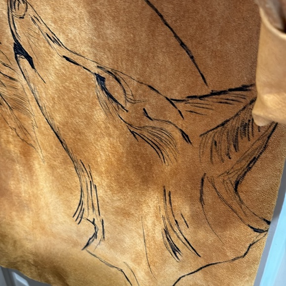 OOAK Suede jacket L - Picture 3 of 10